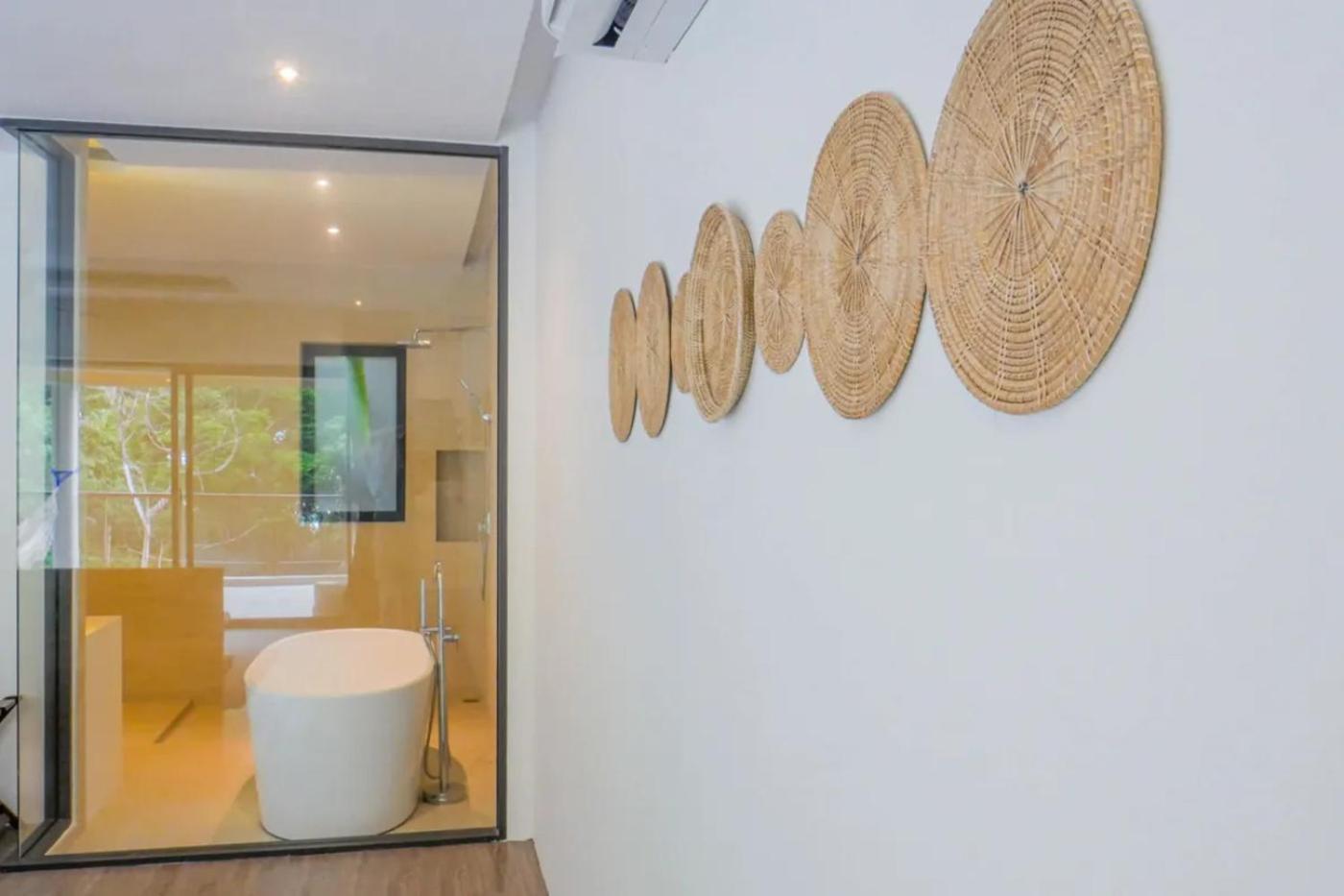 Phra Chan Villa 2Br - Infinity Pool & Sea View Pantai Chaweng Luaran gambar