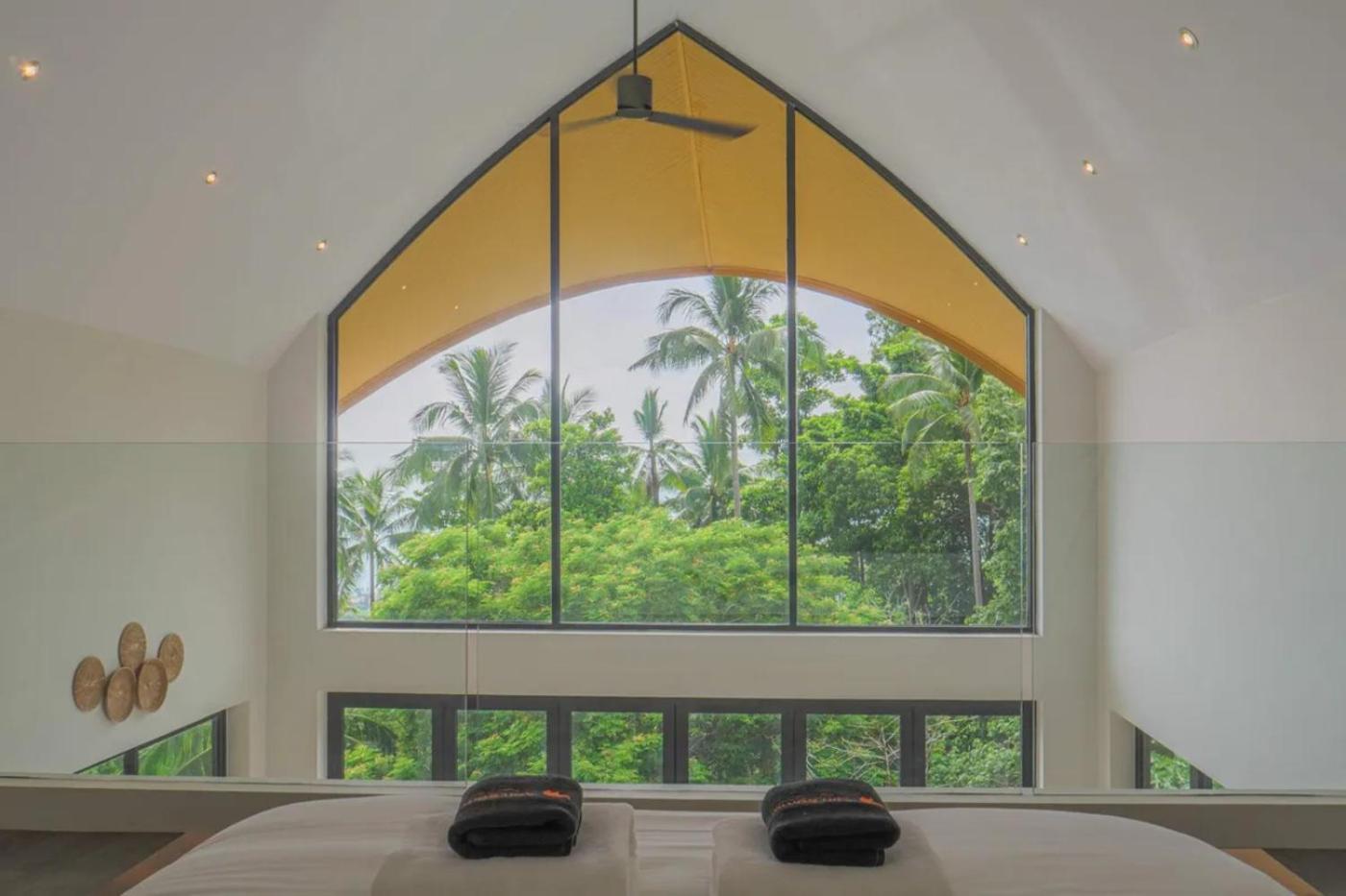 Phra Chan Villa 2Br - Infinity Pool & Sea View Pantai Chaweng Luaran gambar
