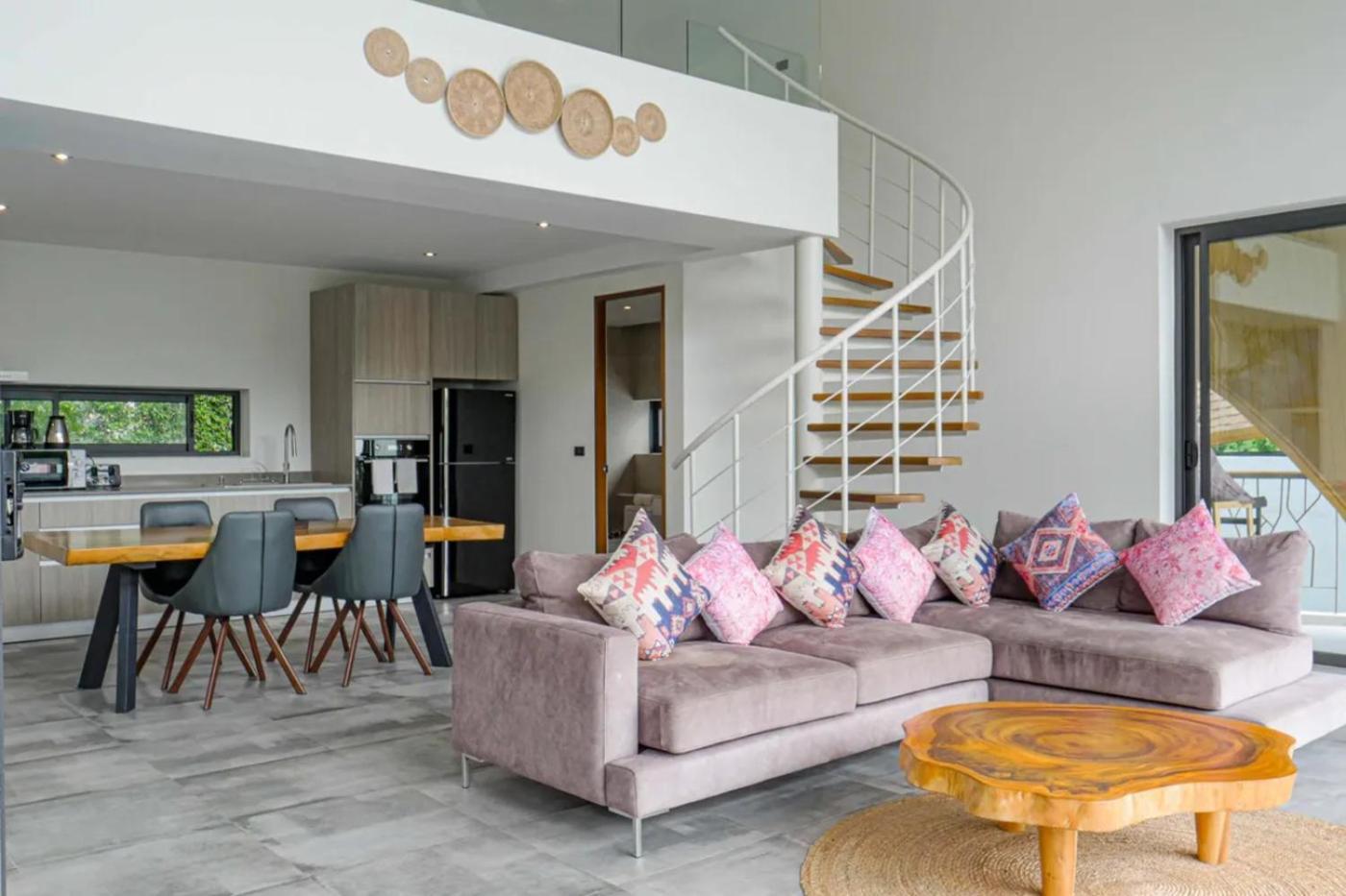 Phra Chan Villa 2Br - Infinity Pool & Sea View Pantai Chaweng Luaran gambar