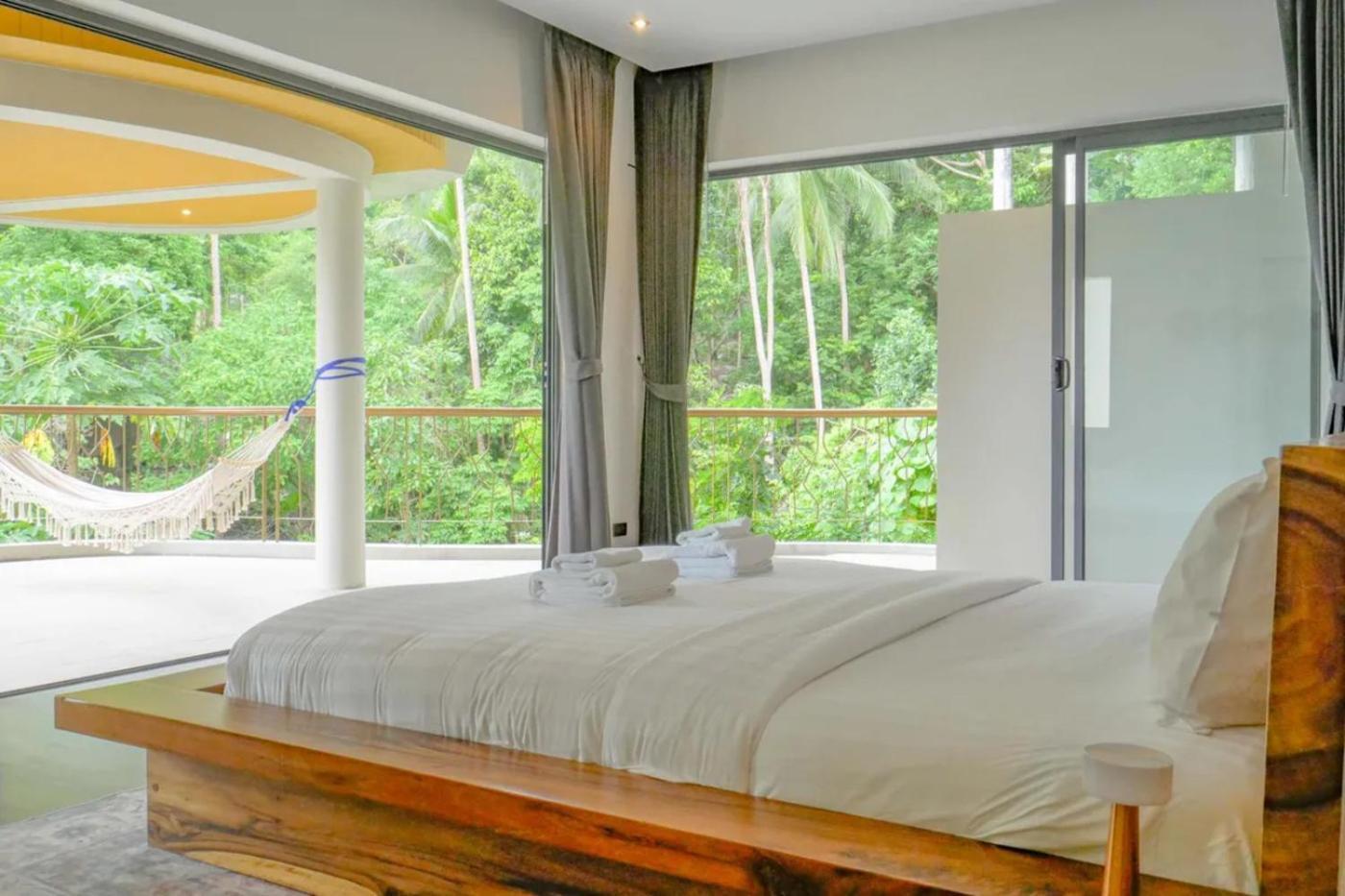 Phra Chan Villa 2Br - Infinity Pool & Sea View Pantai Chaweng Luaran gambar